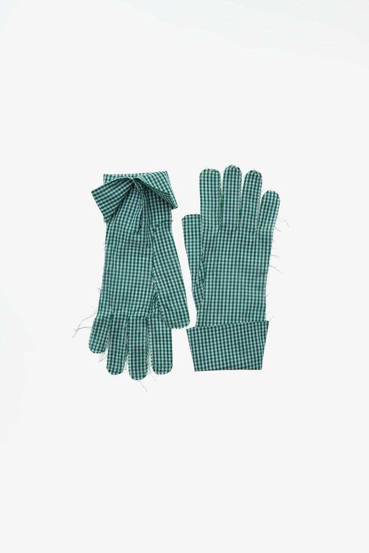 Guantes cuadro vichy limited edition