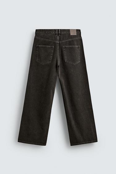 TWIST SEAM RELAXED FIT TROUSERS - Dark grey by Zara - Image 7