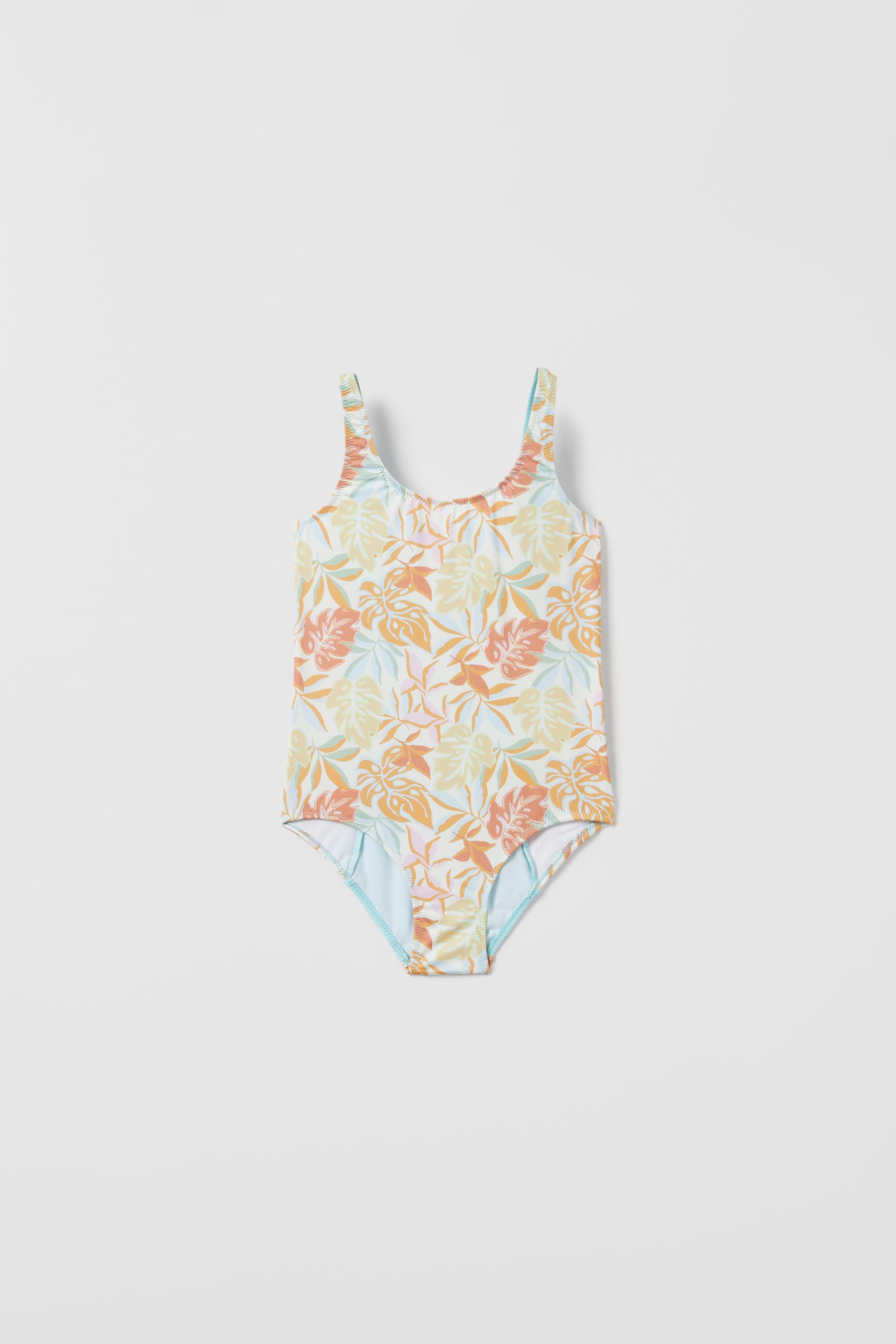 Zara 2024 floral swimsuit