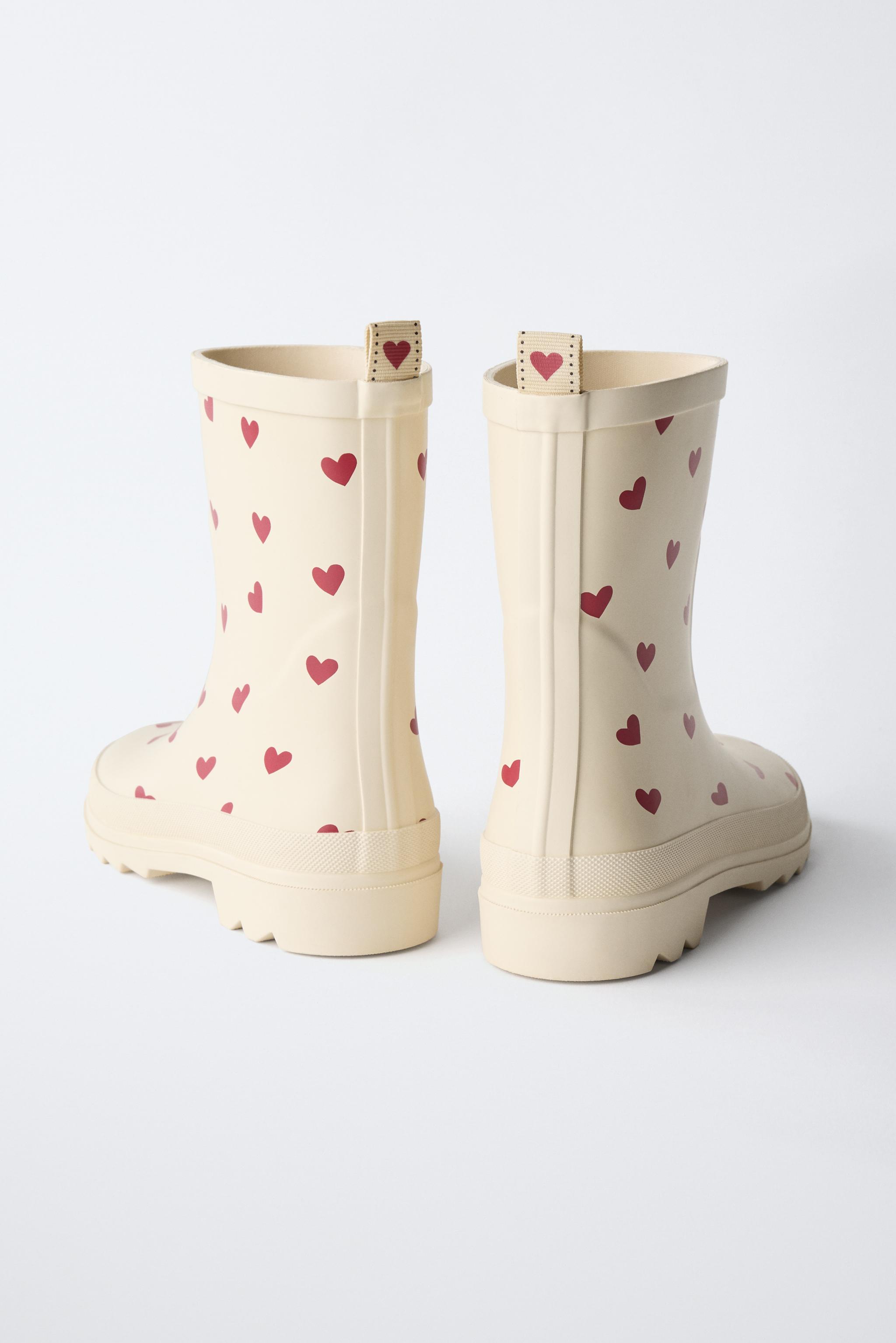 BOTTES DE PLUIE CŒURS