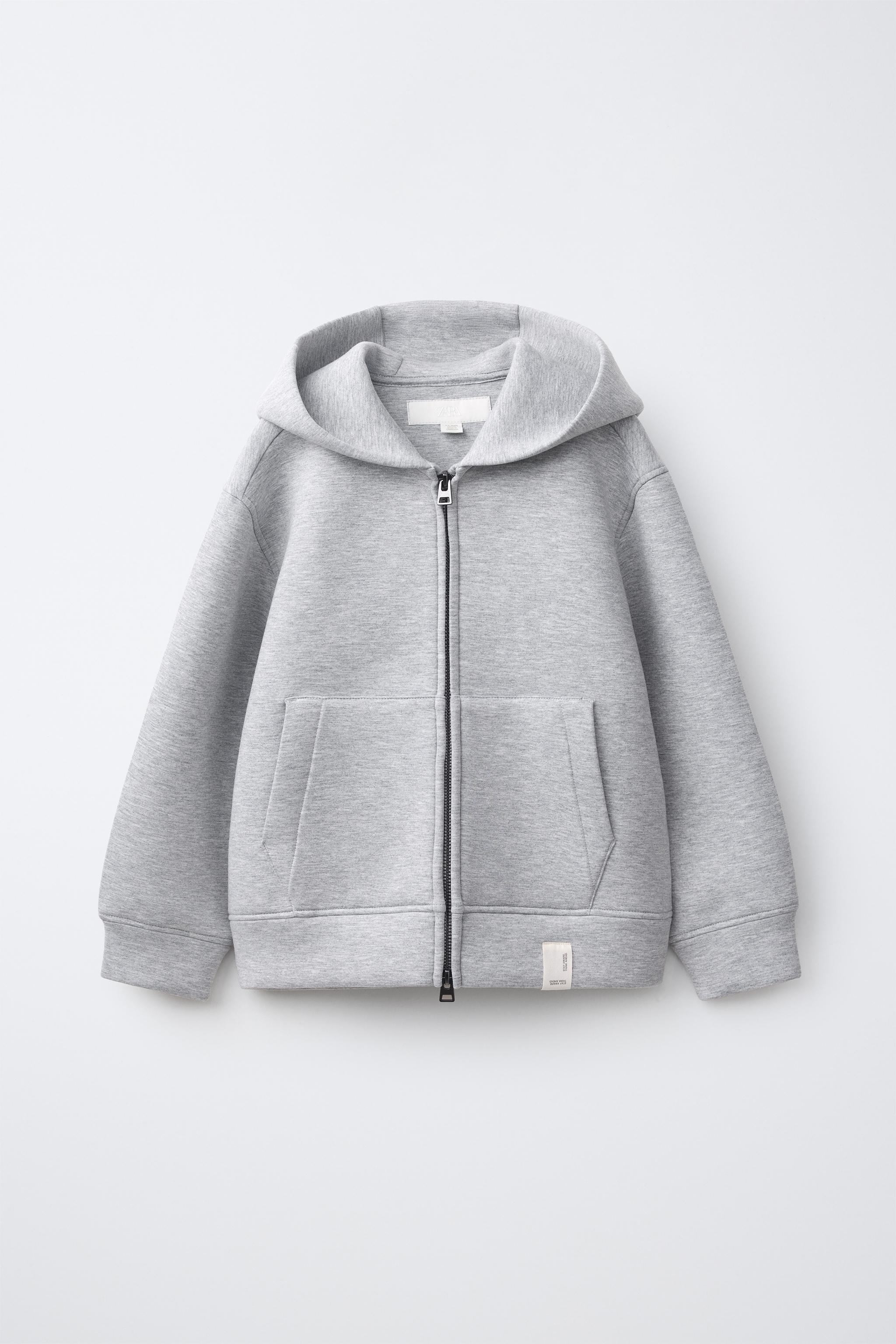 SWEAT ZIPPÉ À CAPUCHE EN NÉOPRÈNE