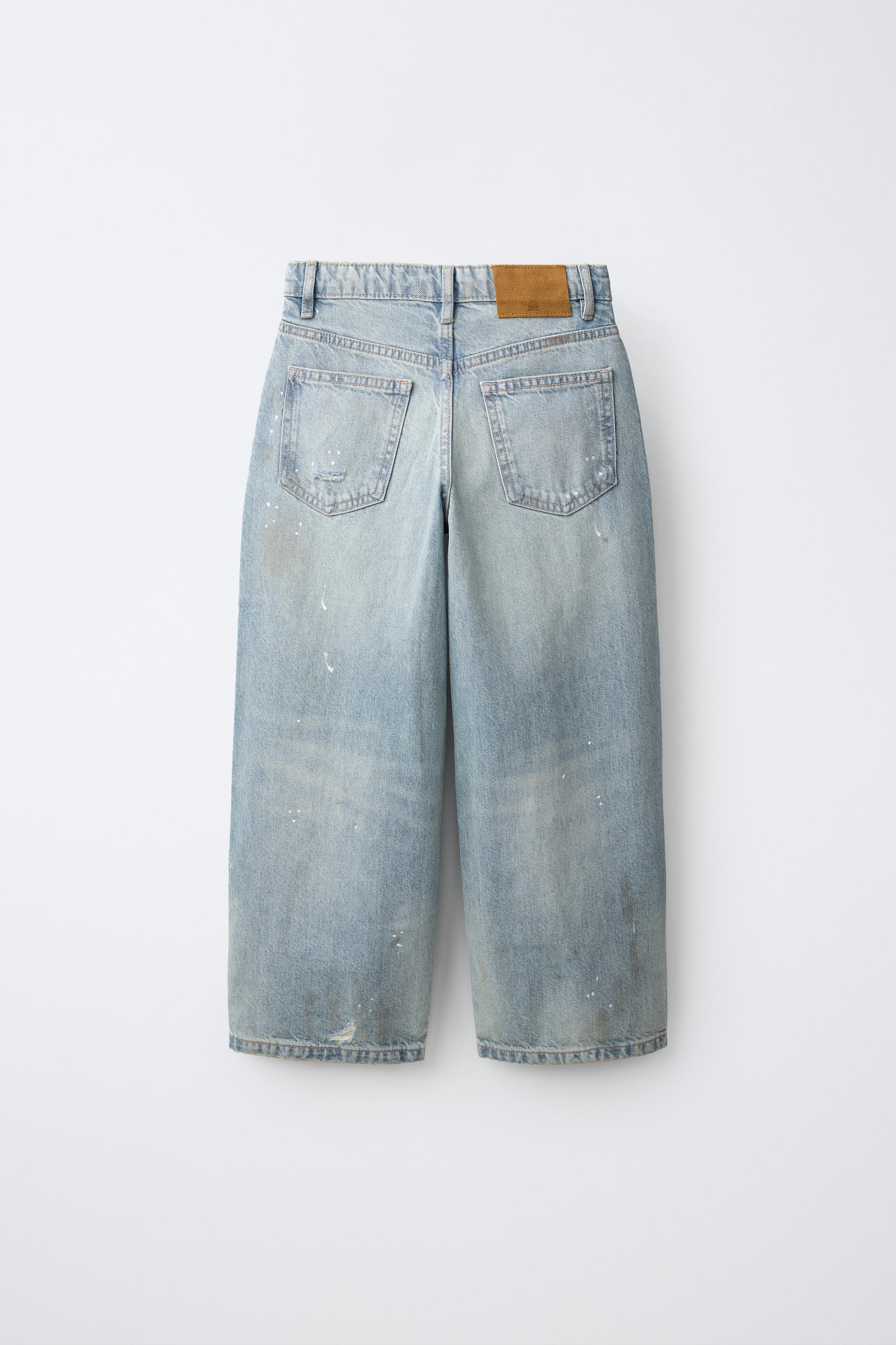 JEANS BAGGY DÉCHIRURES
