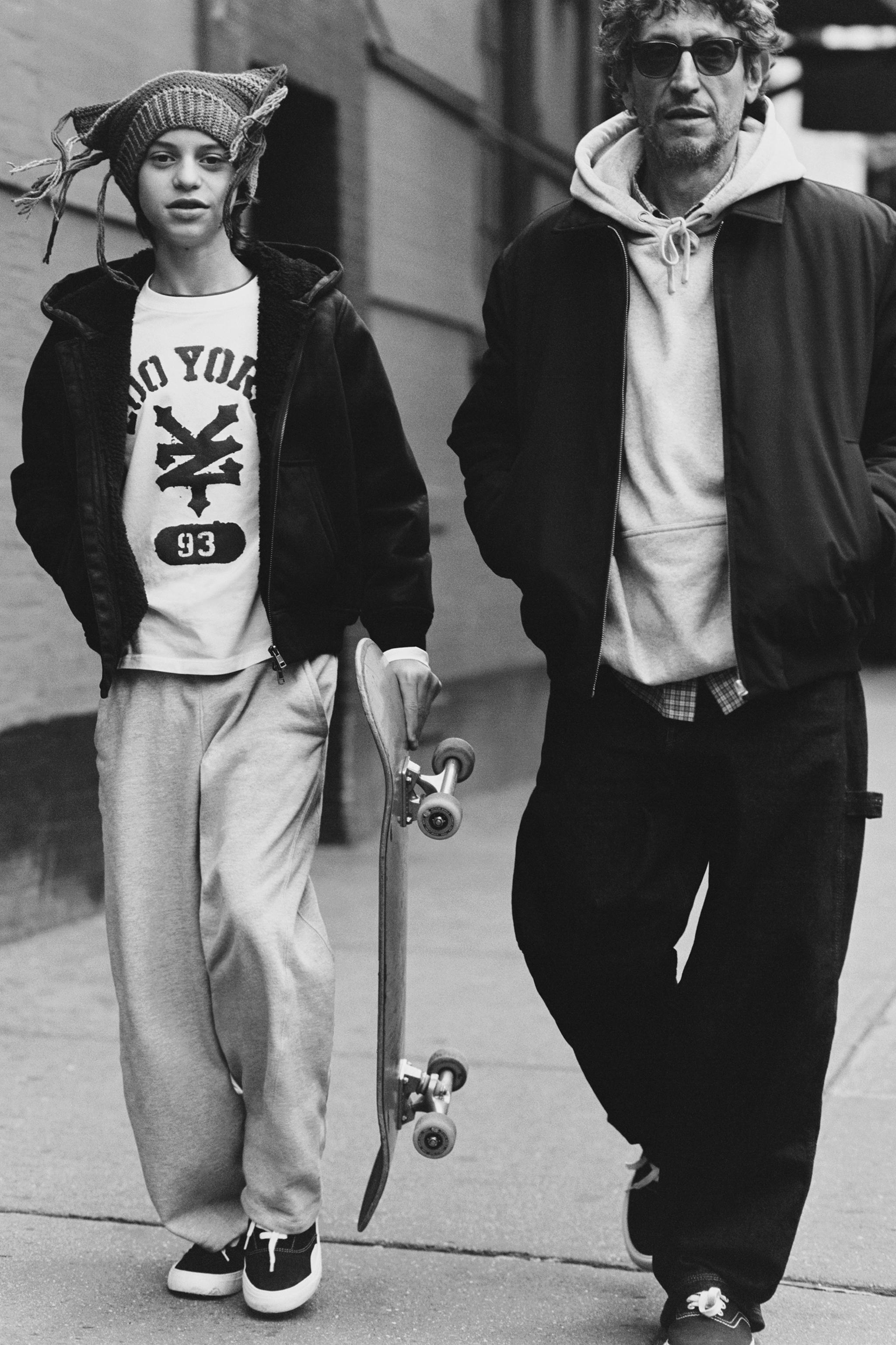 SURCHEMISE EFFET MOUTON À CAPUCHE AMOVIBLE BRODÉE ZOO YORK® X ZARA