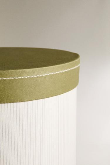 BOÎTES RONDES BÉBÉ CARTON - Beige clair de Zara - Image 2