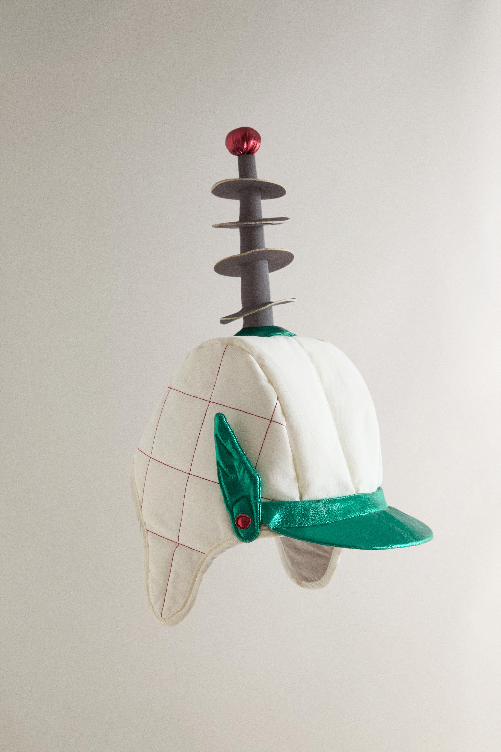 KIDS’ REFLECTIVE SPACE COSTUME HAT — Multicolored