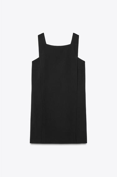 ZW COLLECTION MINI STRAIGHT DRESS - Black by Zara - Image 0