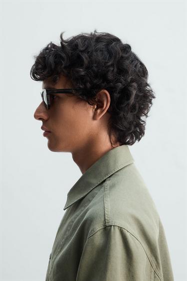 SQUARE SUNGLASSES - Black by Zara