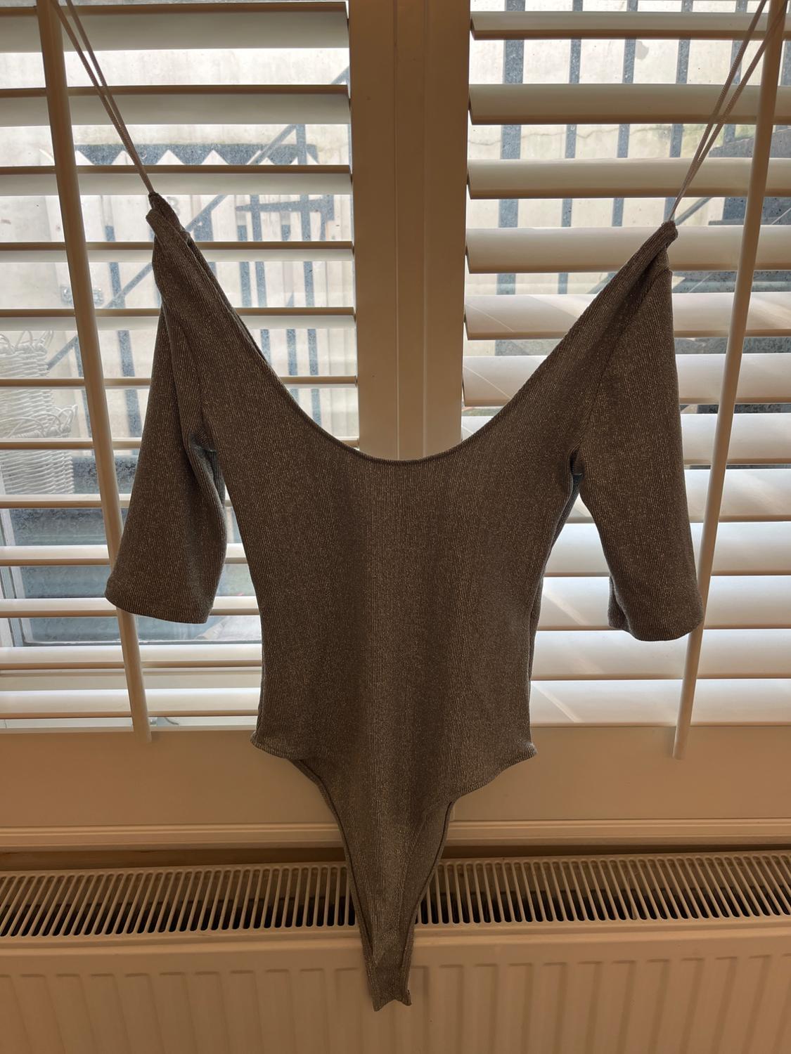 METALLIC THREAD BODYSUIT - Image 5