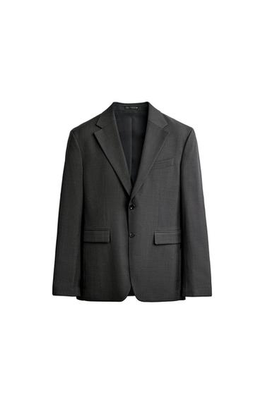 VESTE DE COSTUME CONFORT - Gris anthracite de Zara