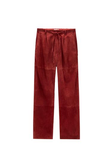 LIMITED EDITION SUEDE LEATHER TROUSERS