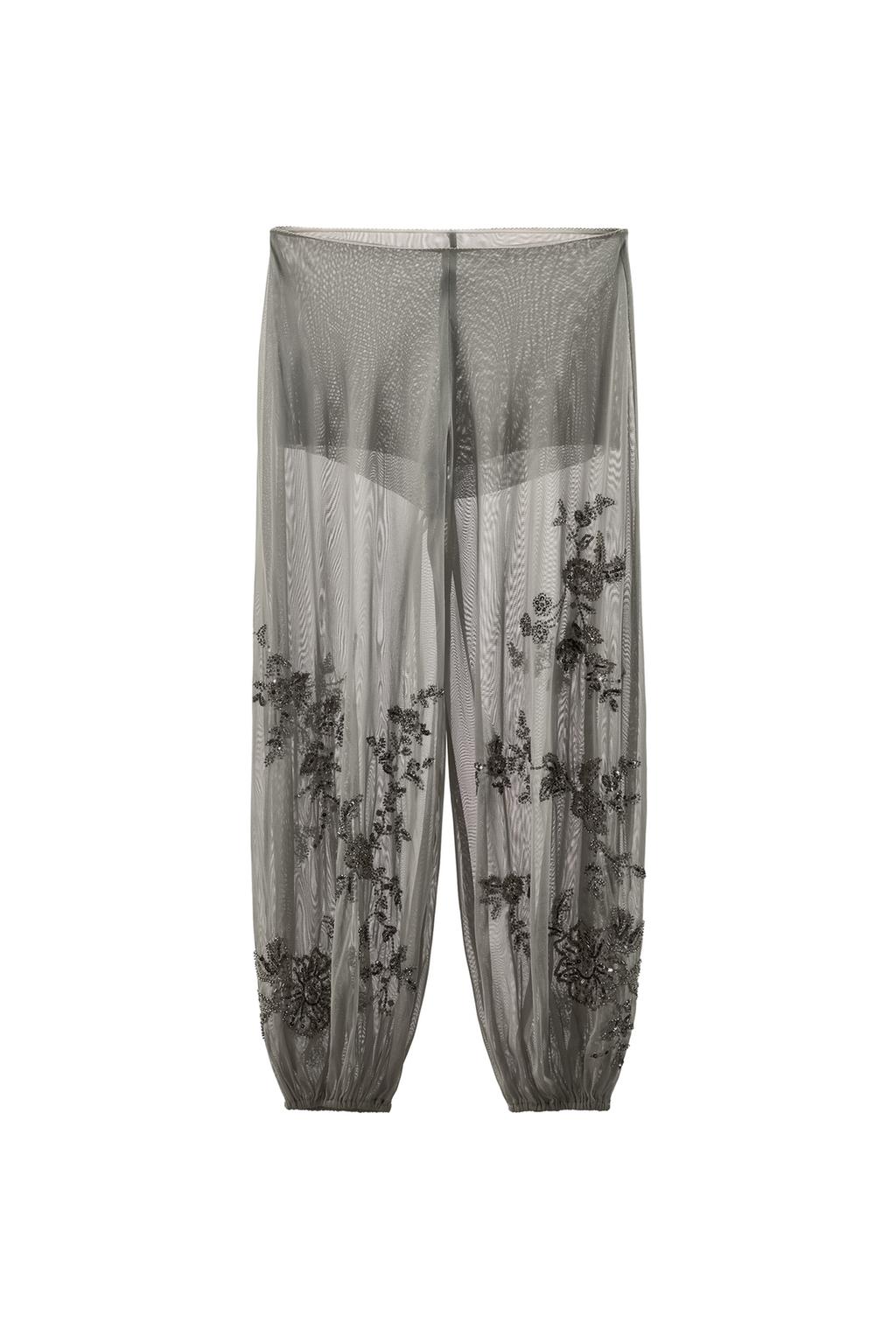 EMBROIDERED BLOOMER PANTS - image 3