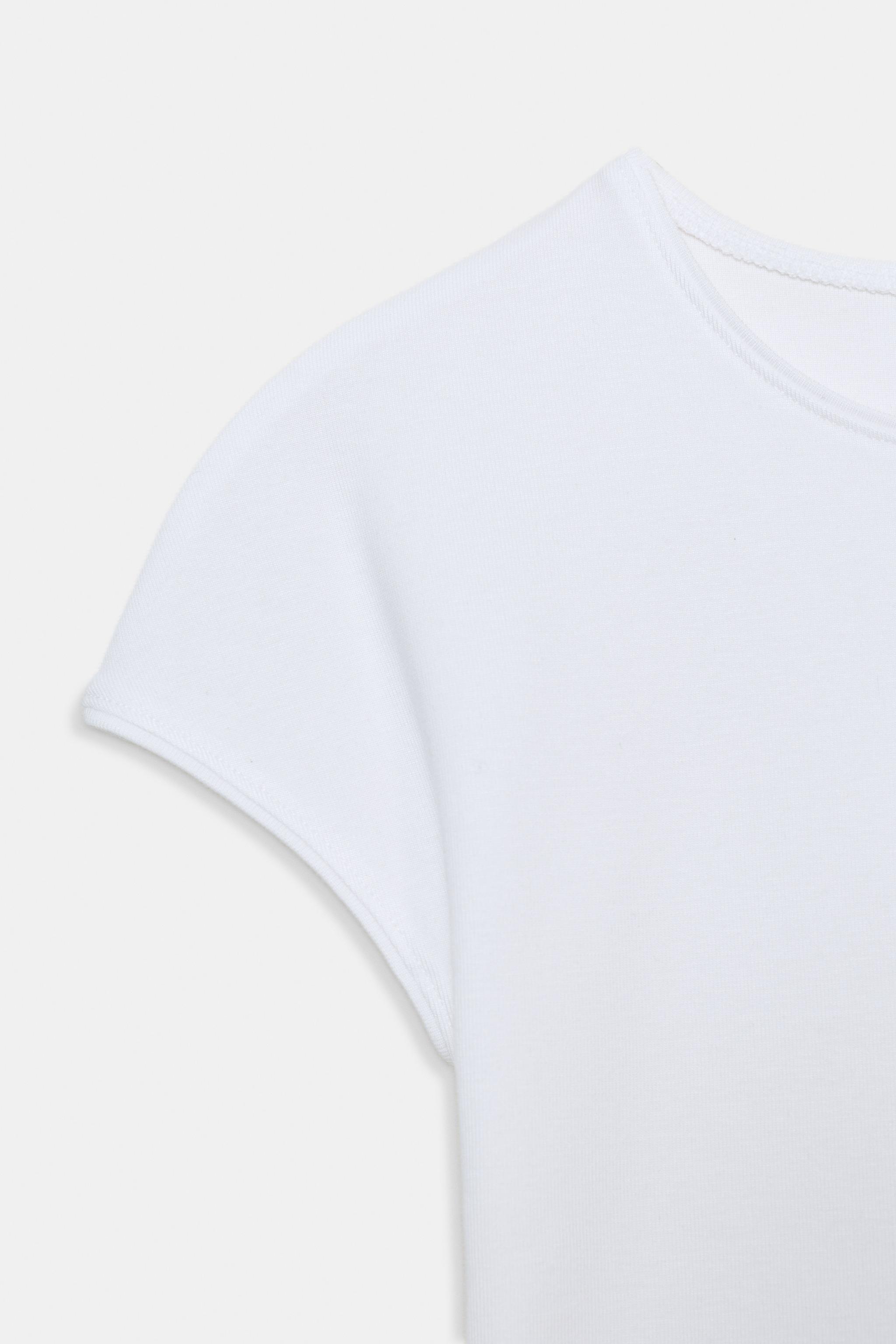 T-SHIRT COURT MANCHES COURTES