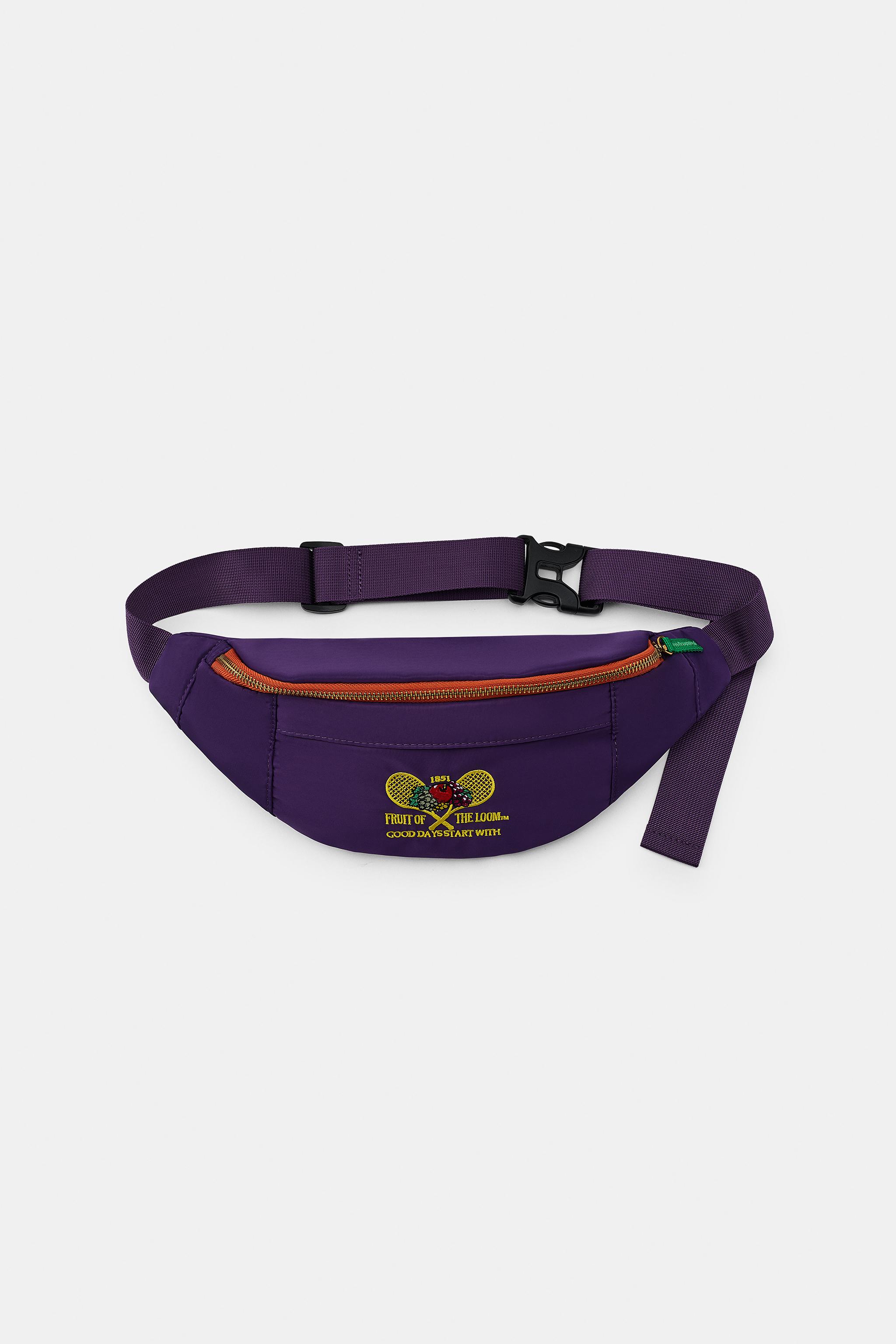 SAC BANANE BIMATIÈRE BRODERIES FRUIT OF THE LOOM™
