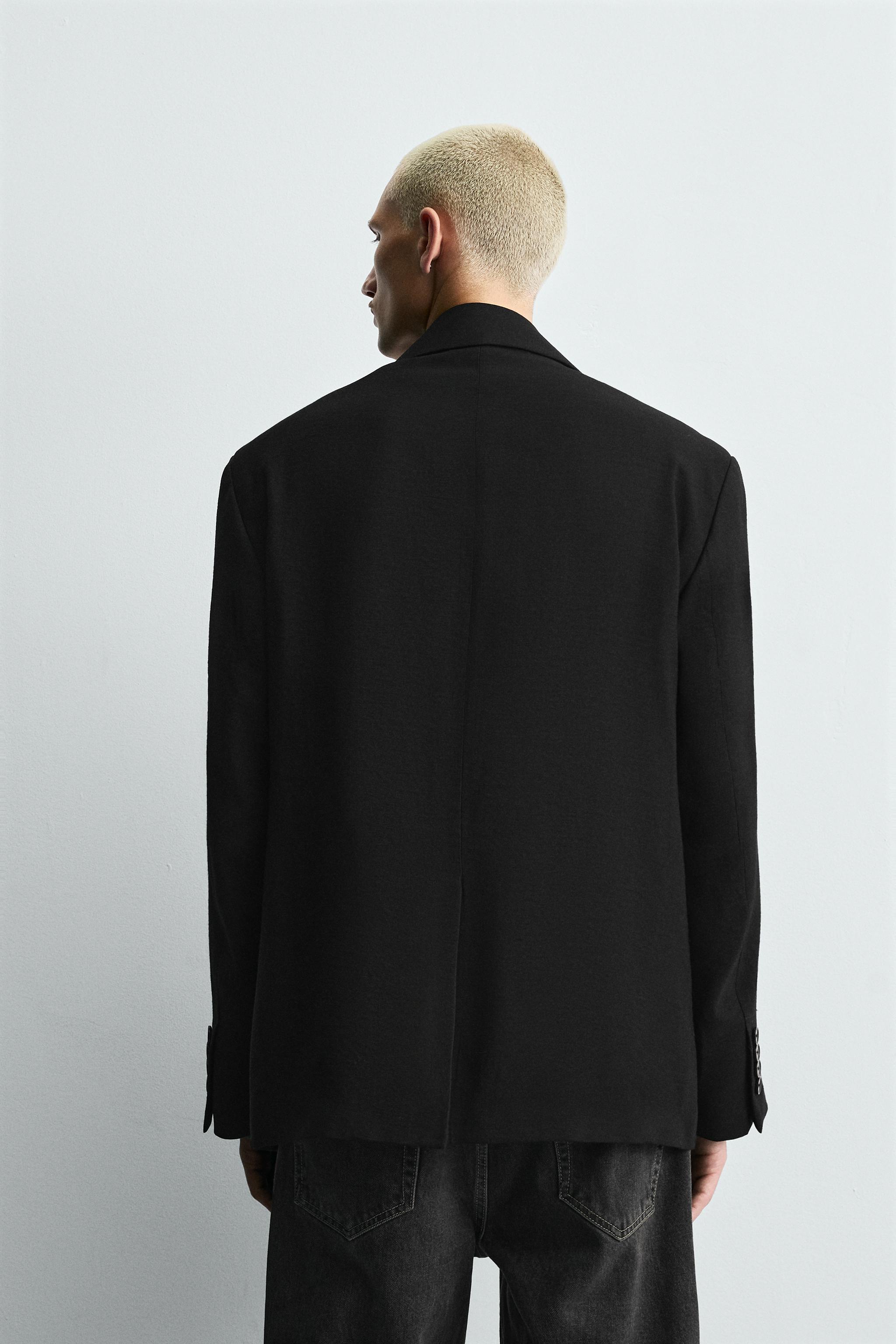 RELAXED FIT FLOWY BLAZER