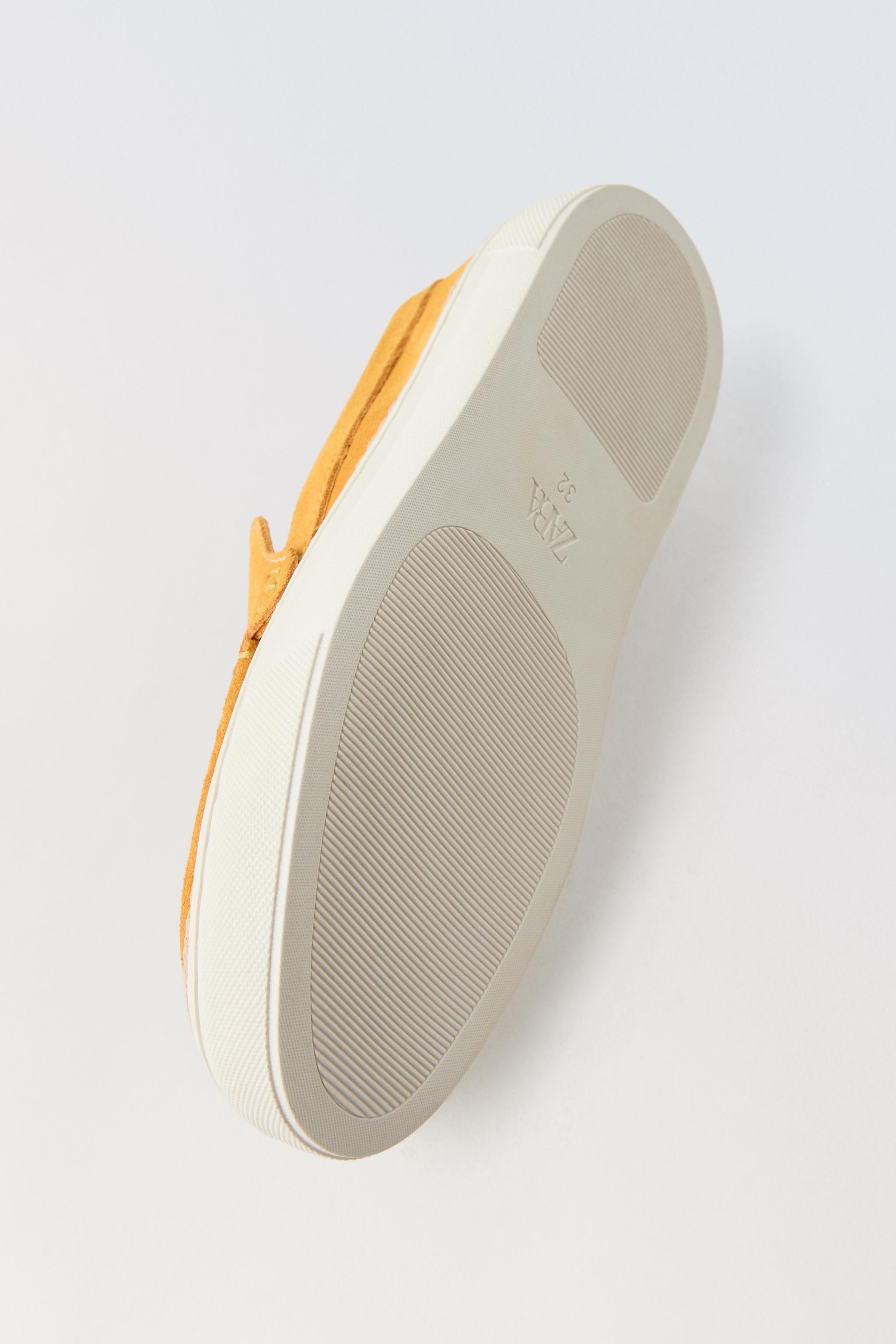 SPORT-MOKASSIN AUS LEDER - Marineblau | ZARA Deutschland / Germany