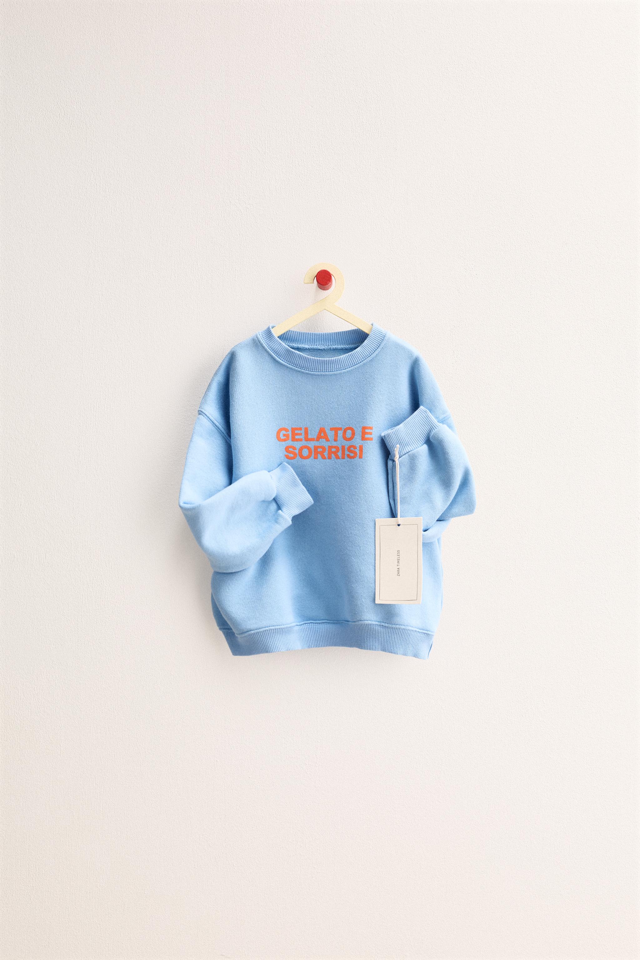 ZARA TIMELESS - SWEAT À INSCRIPTION