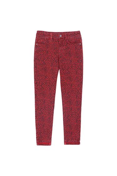 ANIMAL PRINT TROUSERS