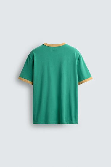 PLUTO HARRY LAMBERT FOR ZARA X DISNEY T-SHIRT - Green by Zara - Image 7