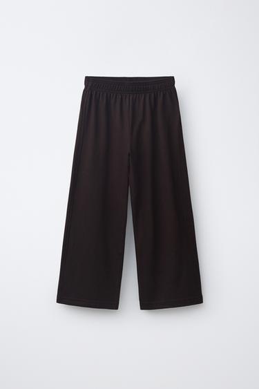 PANTALÓN WIDE LEG - Marrón de Zara - Imagen 0