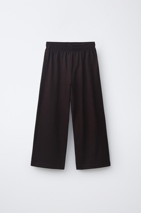 PANTALÓN WIDE LEG - Marrón de Zara - Imagen 0