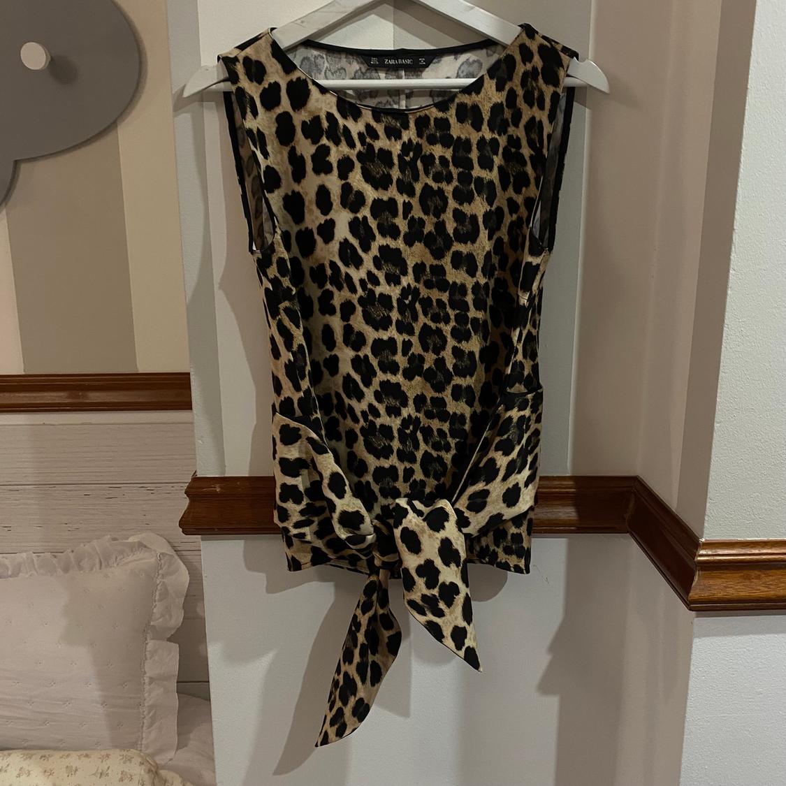 FITTED PRINTED BLOUSE - Image 3