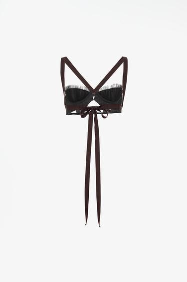 LIMITED EDITION COMBINED CORSET TOP — Gray green 1
