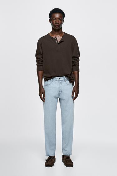Zara Slim fit jeans - Light blue - Image 0