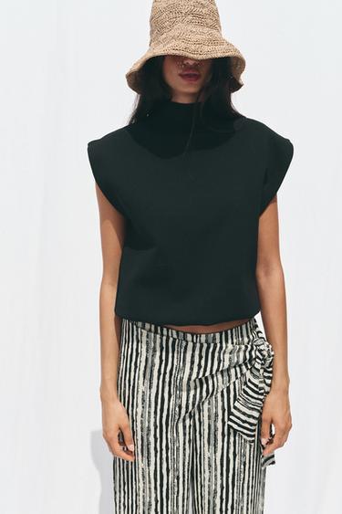 STRIPED WIDE-LEG PAREO TROUSERS - Stripes by Zara - Image 2