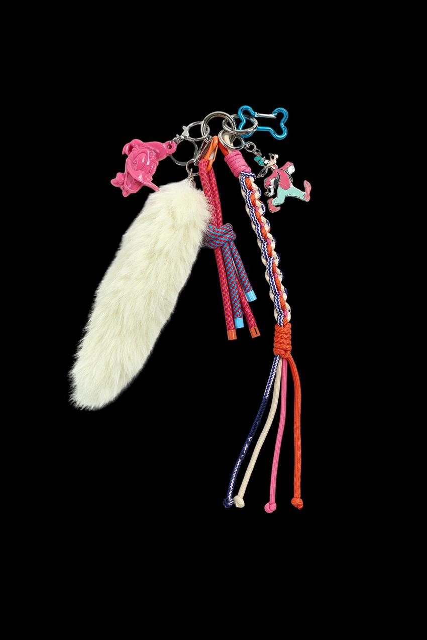 DONALD DUCK MULTI-CHARM KEYRING HARRY LAMBERT FOR ZARA X DISNEY