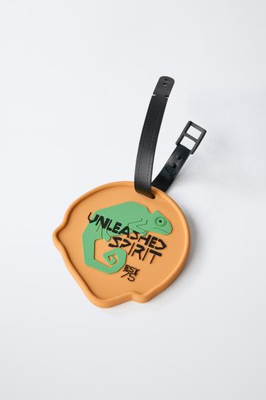 EXPLORER SUITCASE TAG - Taupe Grey by Zara - Image 1