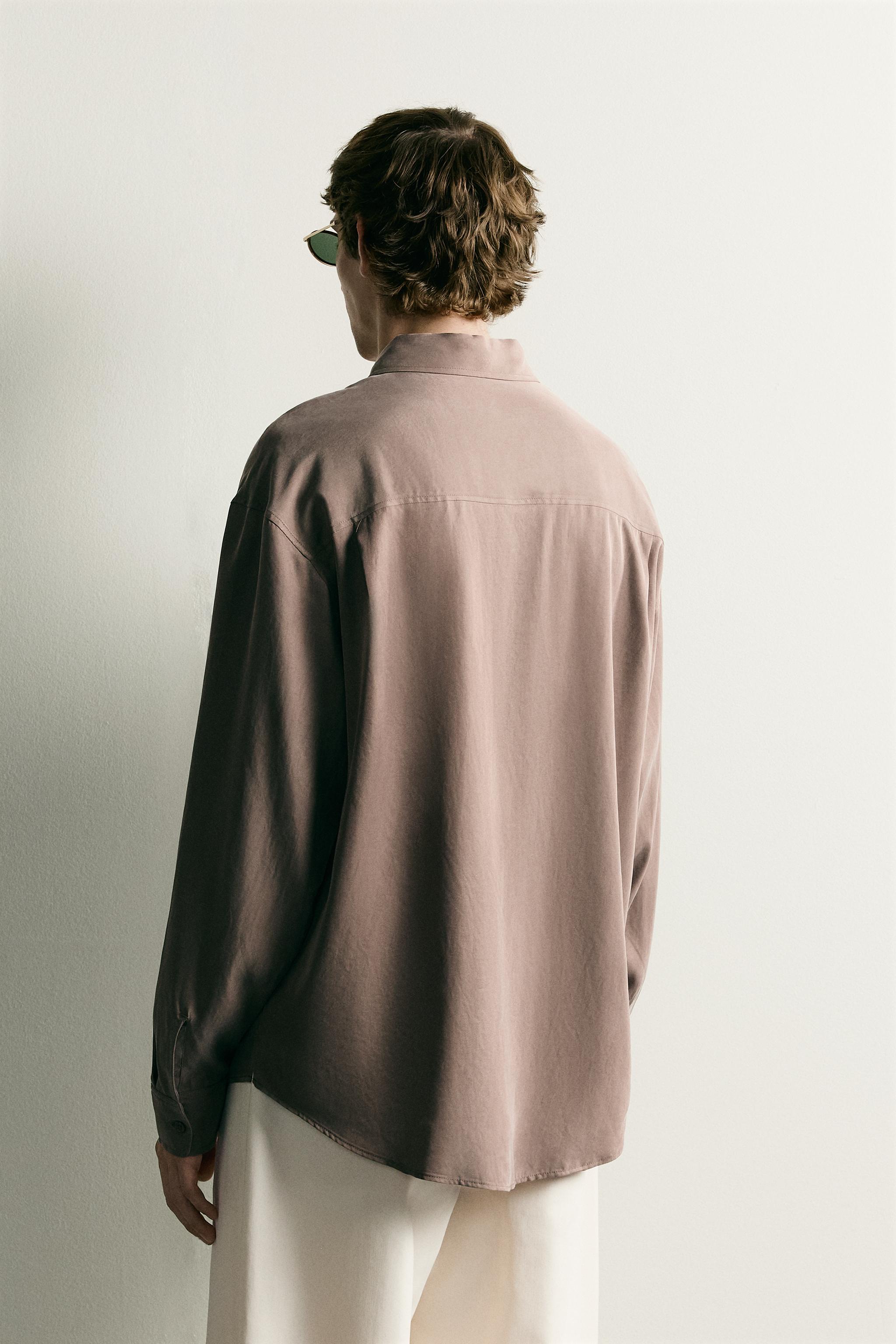 CHEMISE FLUIDE COUPE DÉCONTRACTÉE