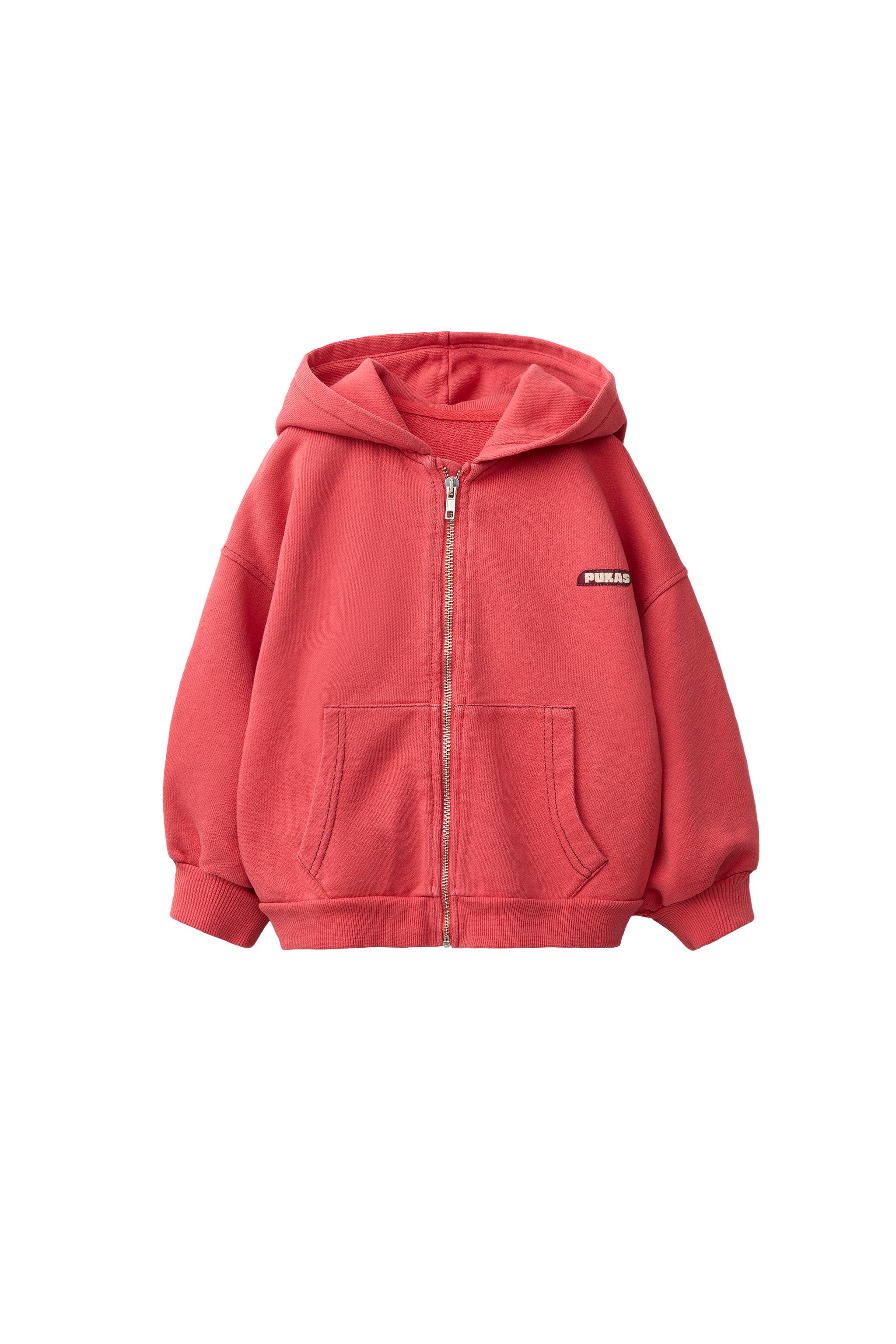 PUKAS SURF HOODIE - Red | ZARA United States