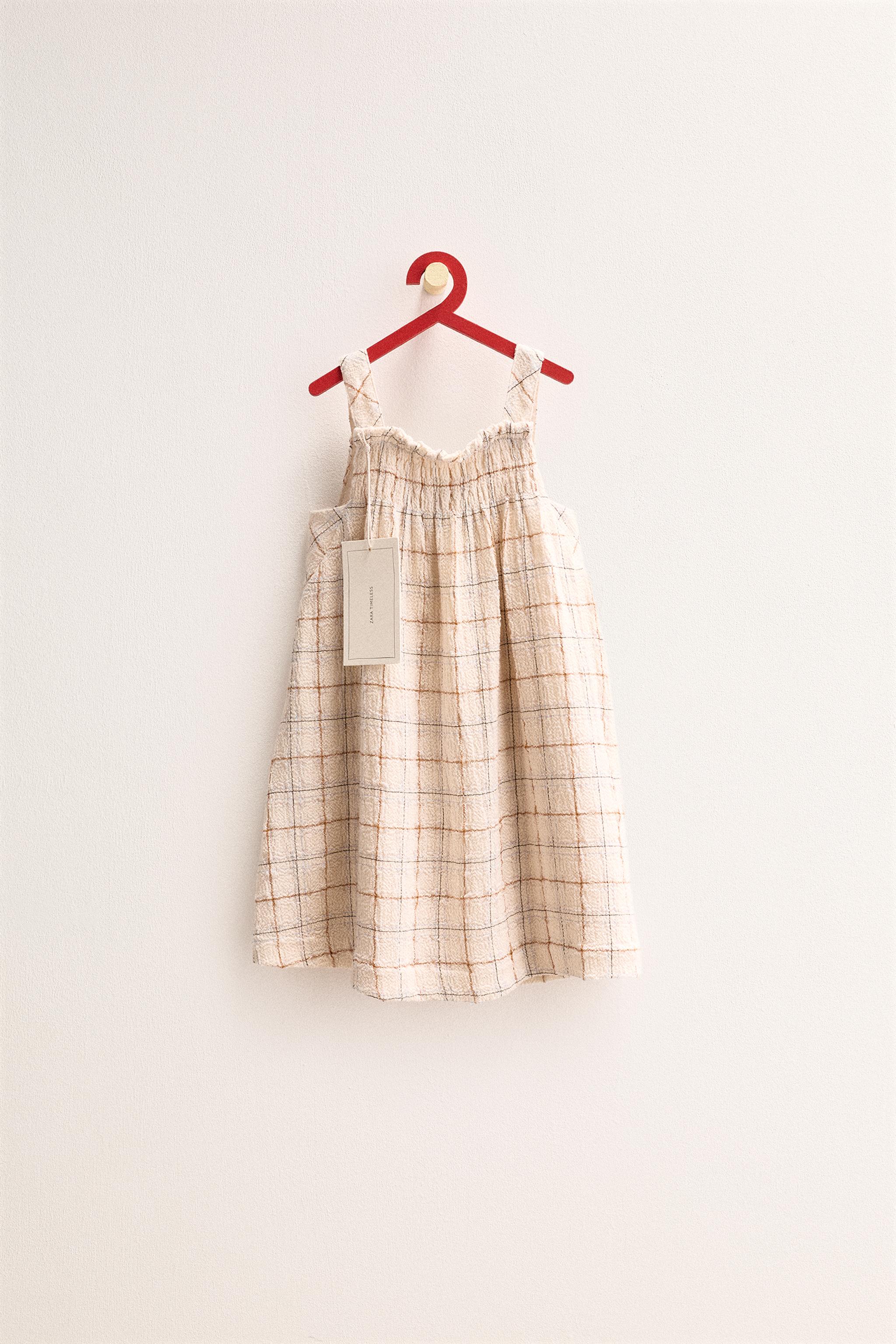 ZARA TIMELESS - ROBE À CARREAUX