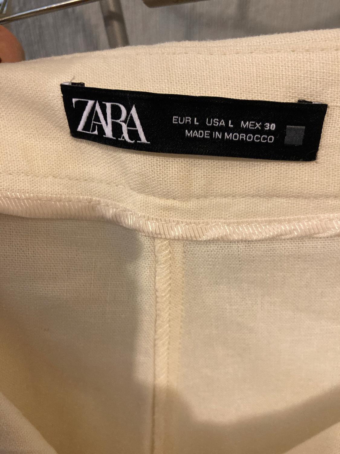 STRAIGHT-LEG LINEN BLEND BERMUDA SHORTS - Image 3