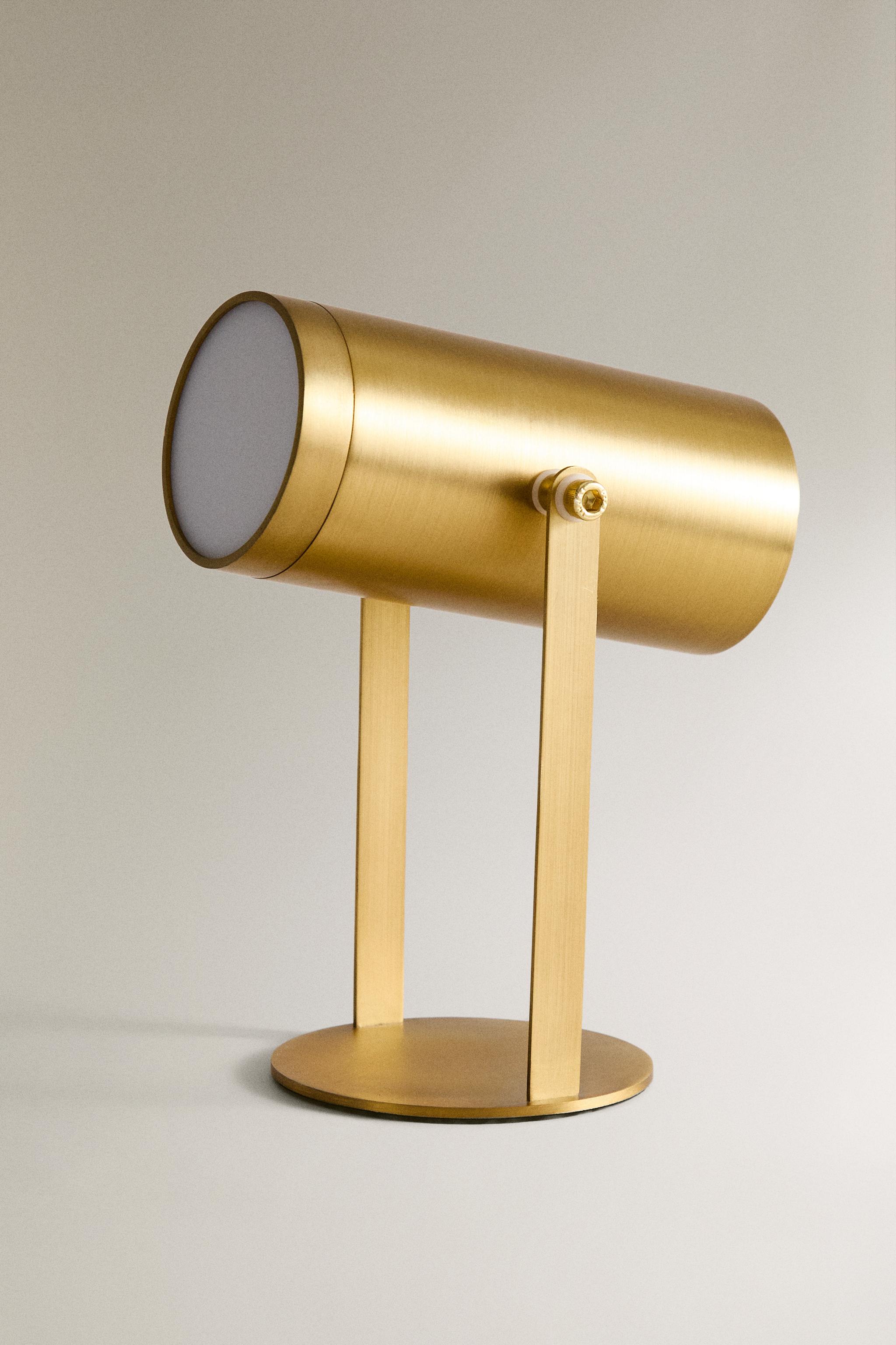 LAMP | USB RECHARGEABLE TABLE SPOTLIGHT - Bronze | ZARA United States