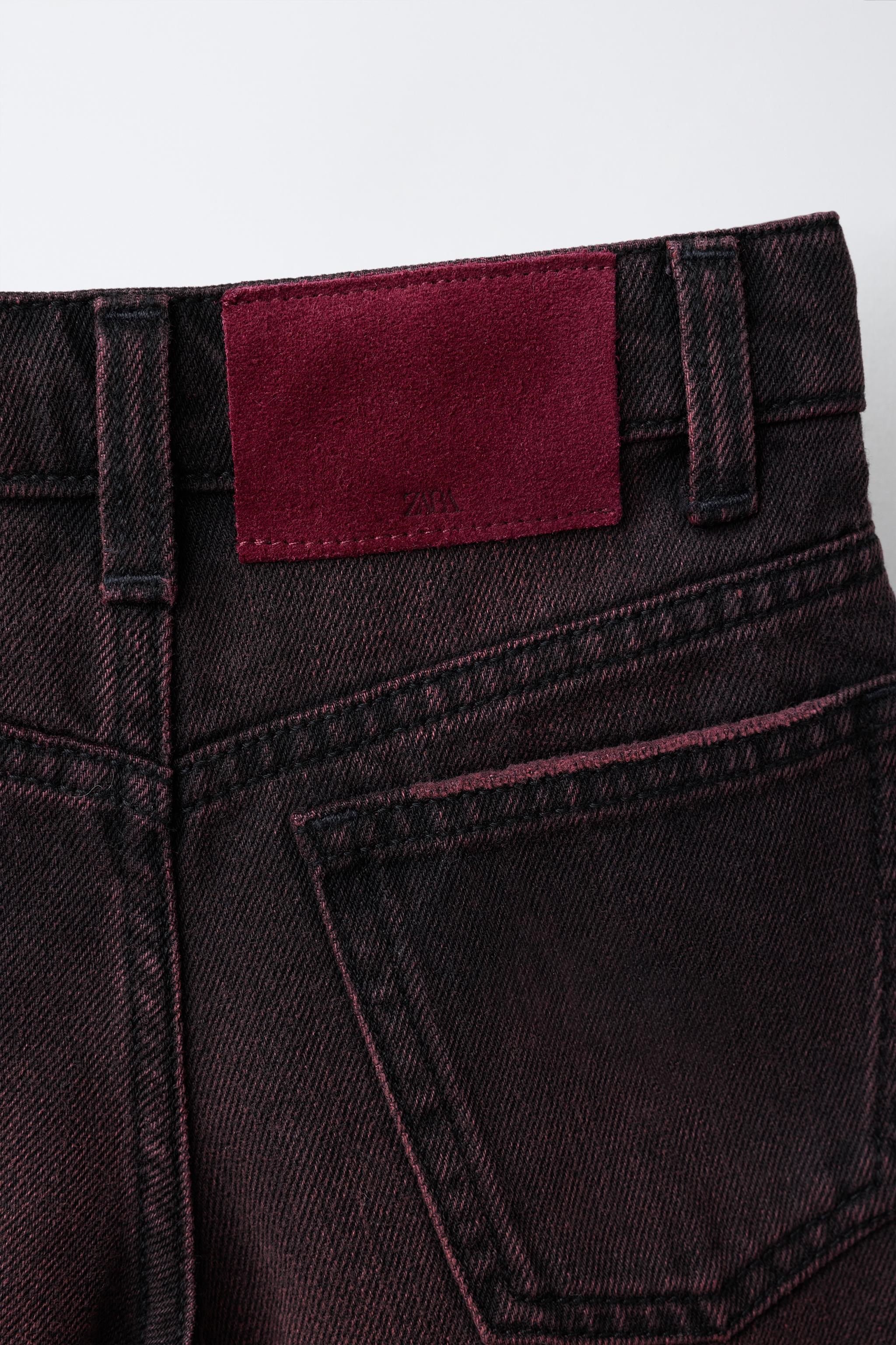 STUDDED DENIM BERMUDA SKIRT