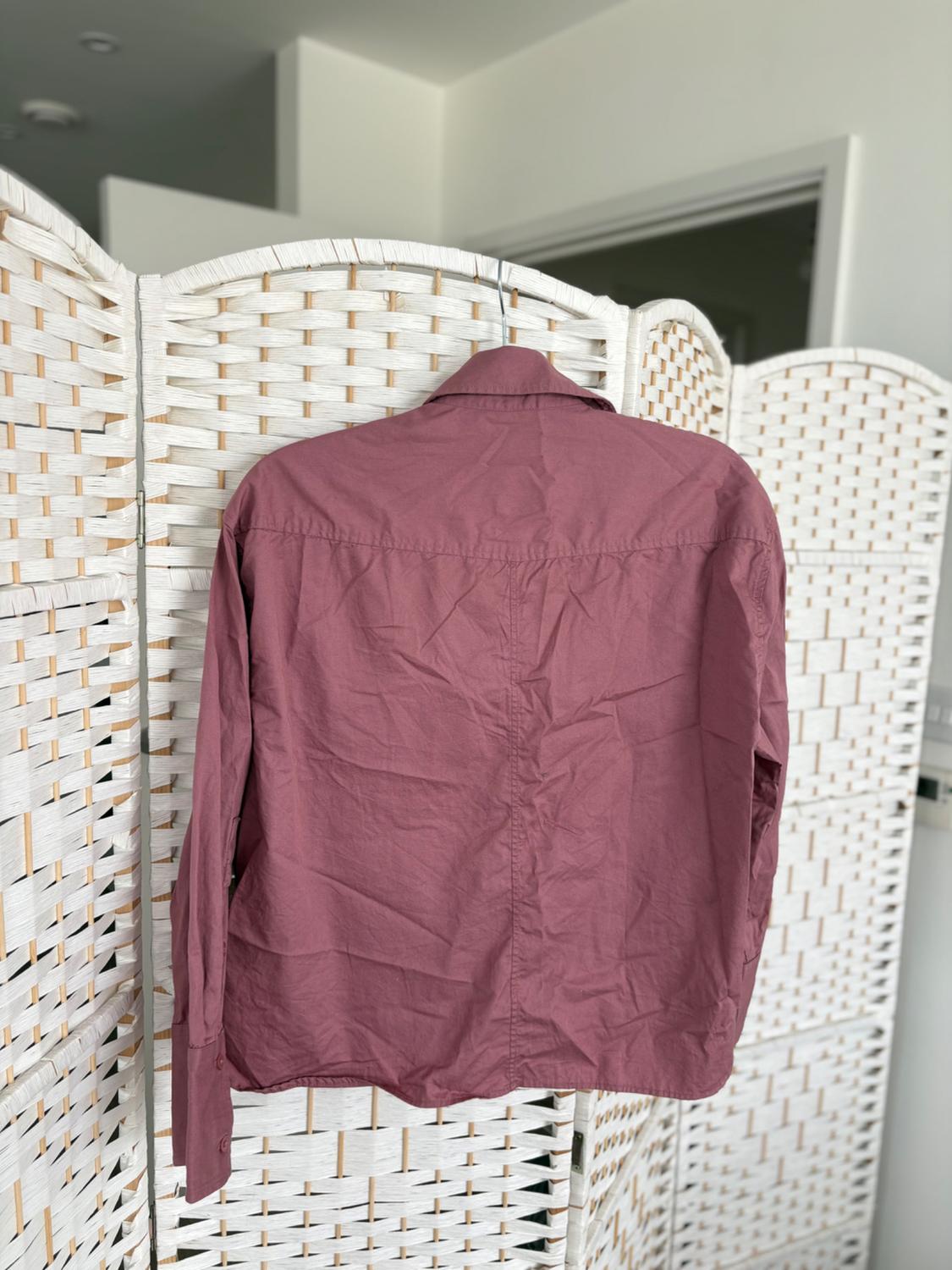 GABARDINE SHIRT WITH POCKET - Image 2