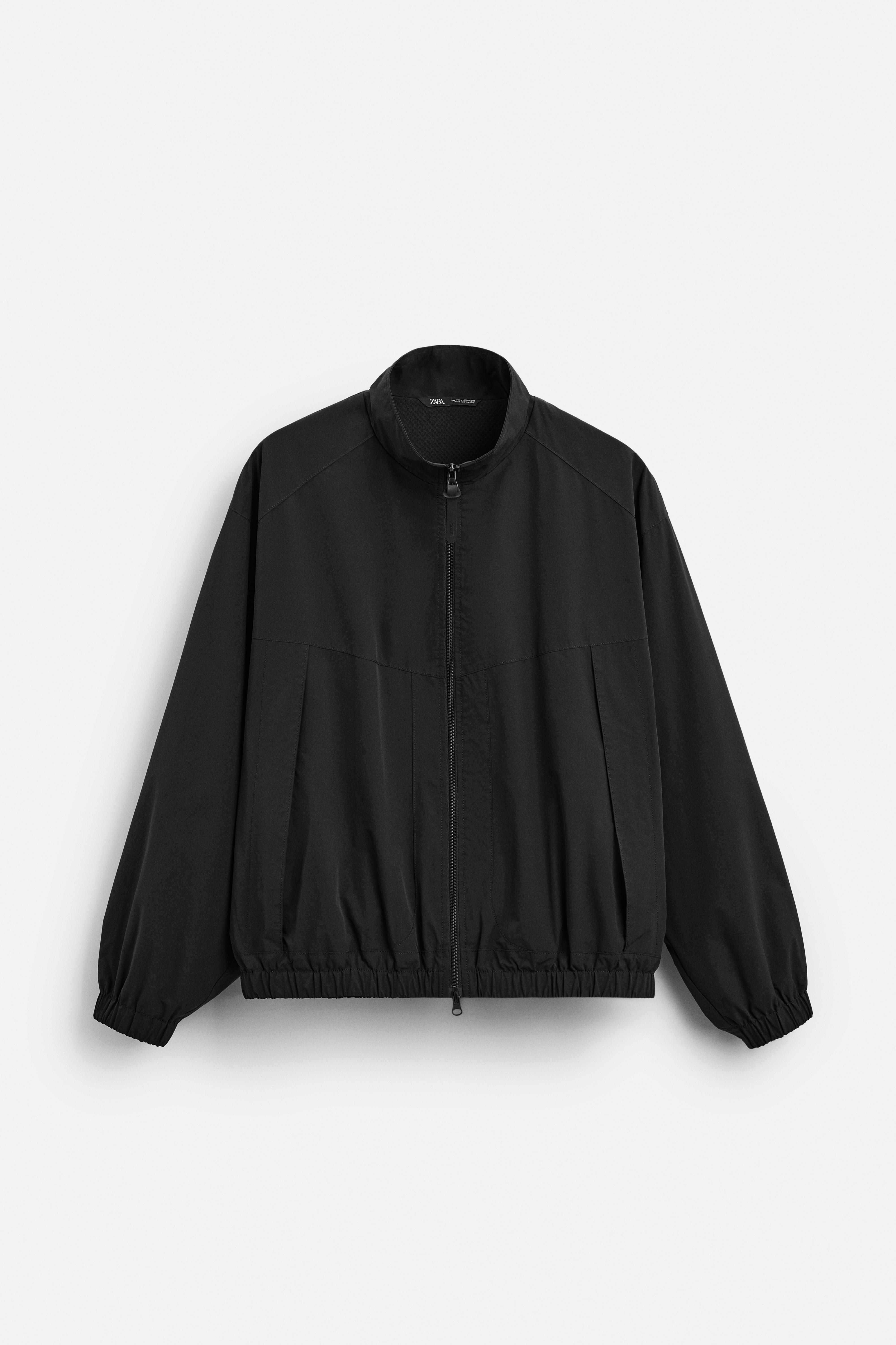 テクニカル キルティングジャケット - ダークパープル | ZARA Japan / 日本