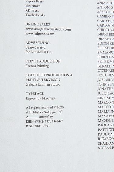 REVUE A MAGAZINE N 28 - Blanc de Zara - Image 3