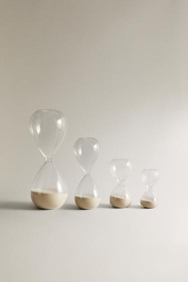 TIMEGLAS - sand fra Zara - Billede 0