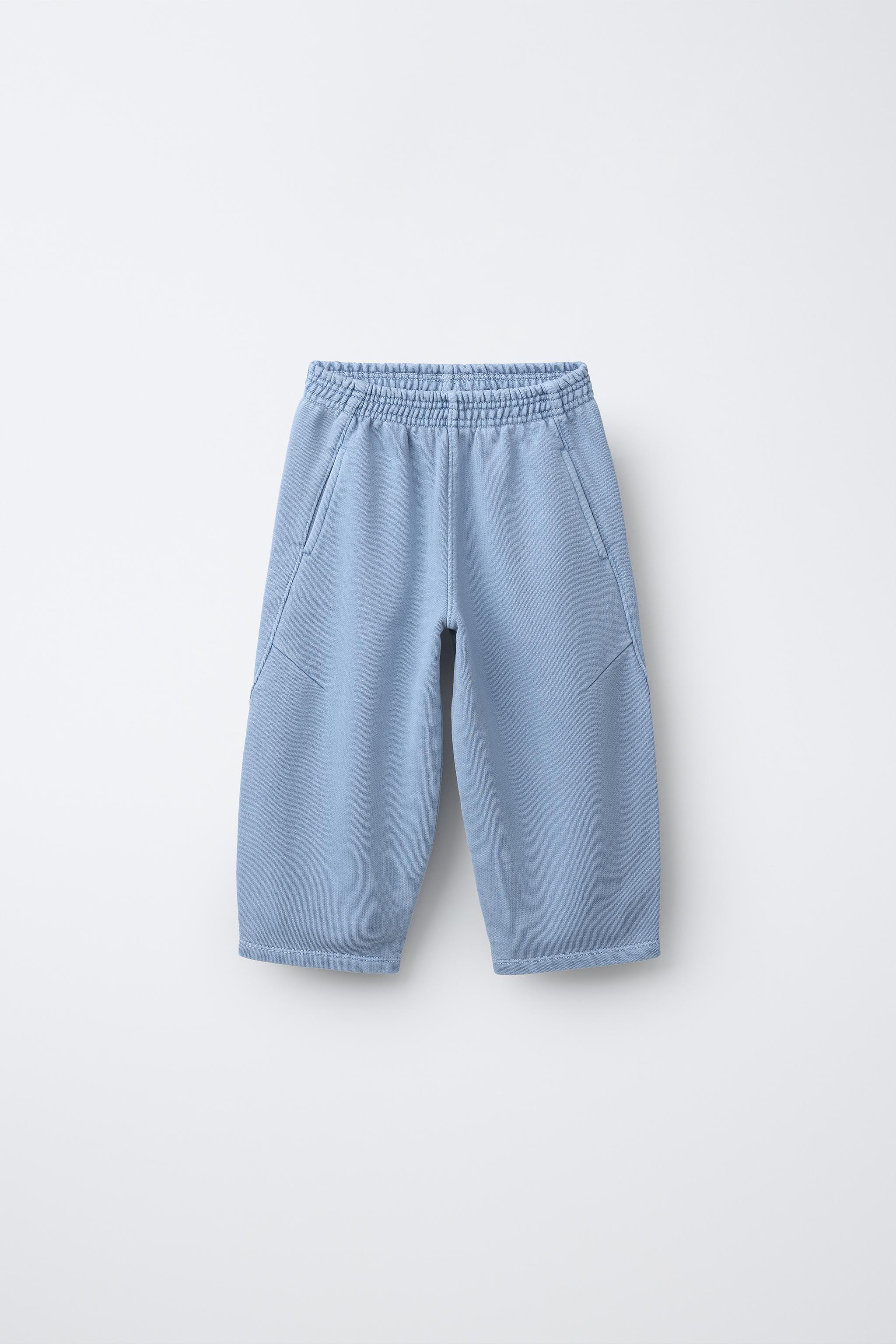 PANTALON EN MOLLETON BARREL