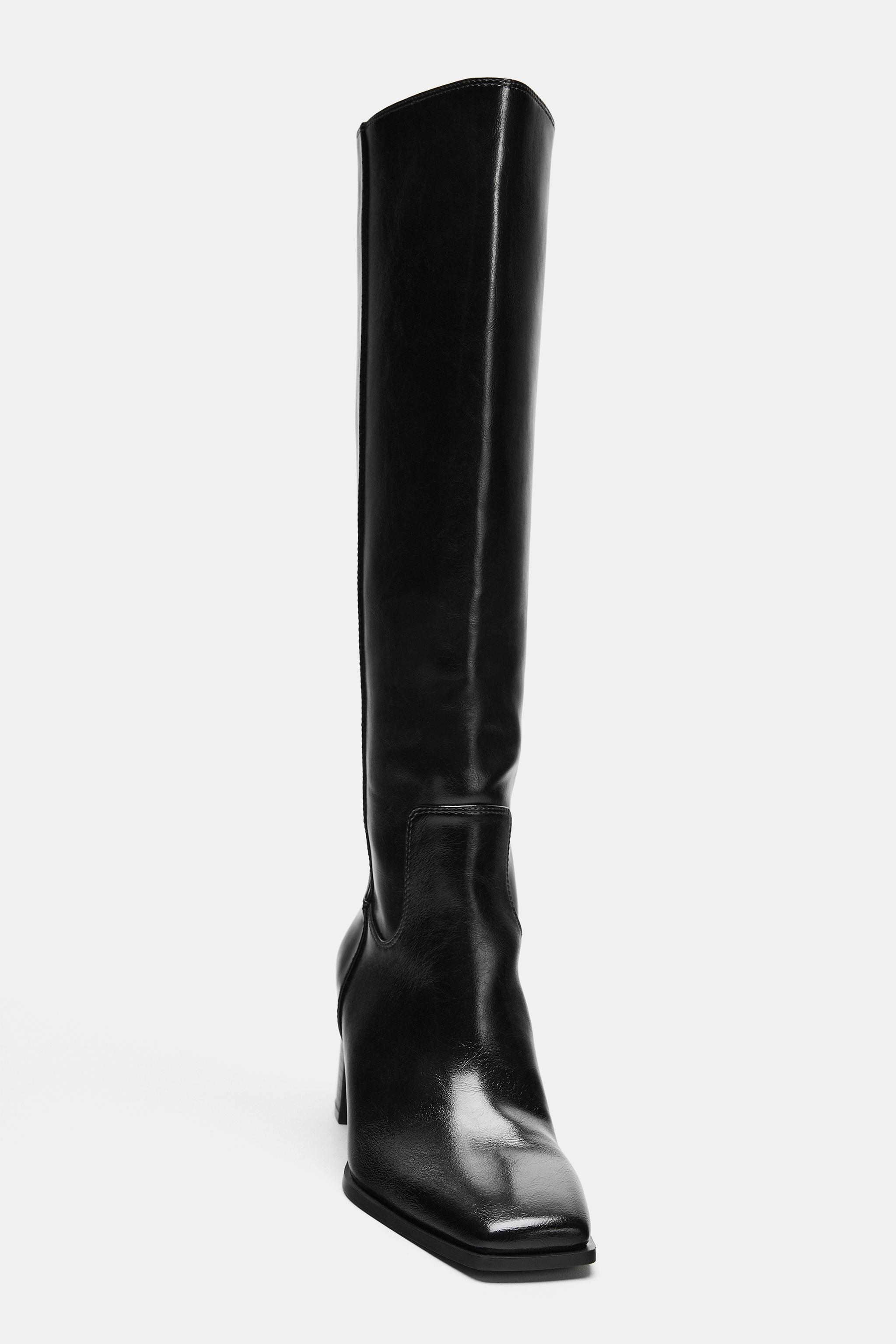 BLOCK HEELED BOOTS