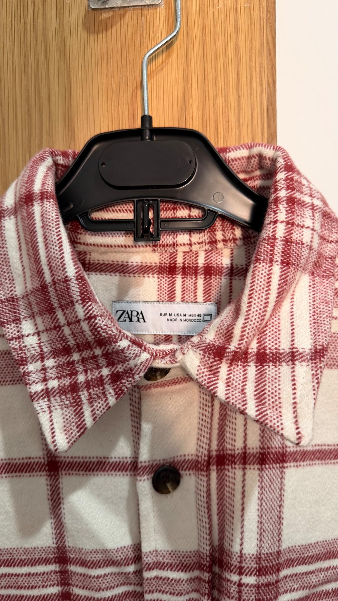 RED CHECK OVERSHIRT - Image 3