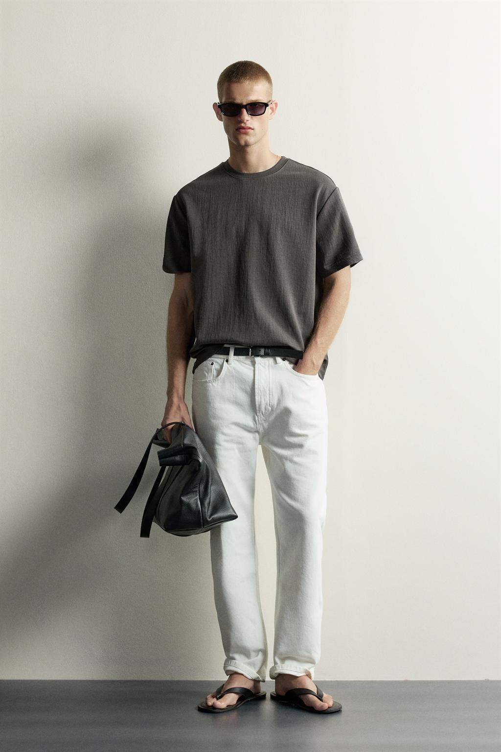 Struktur relaxed fit köynək