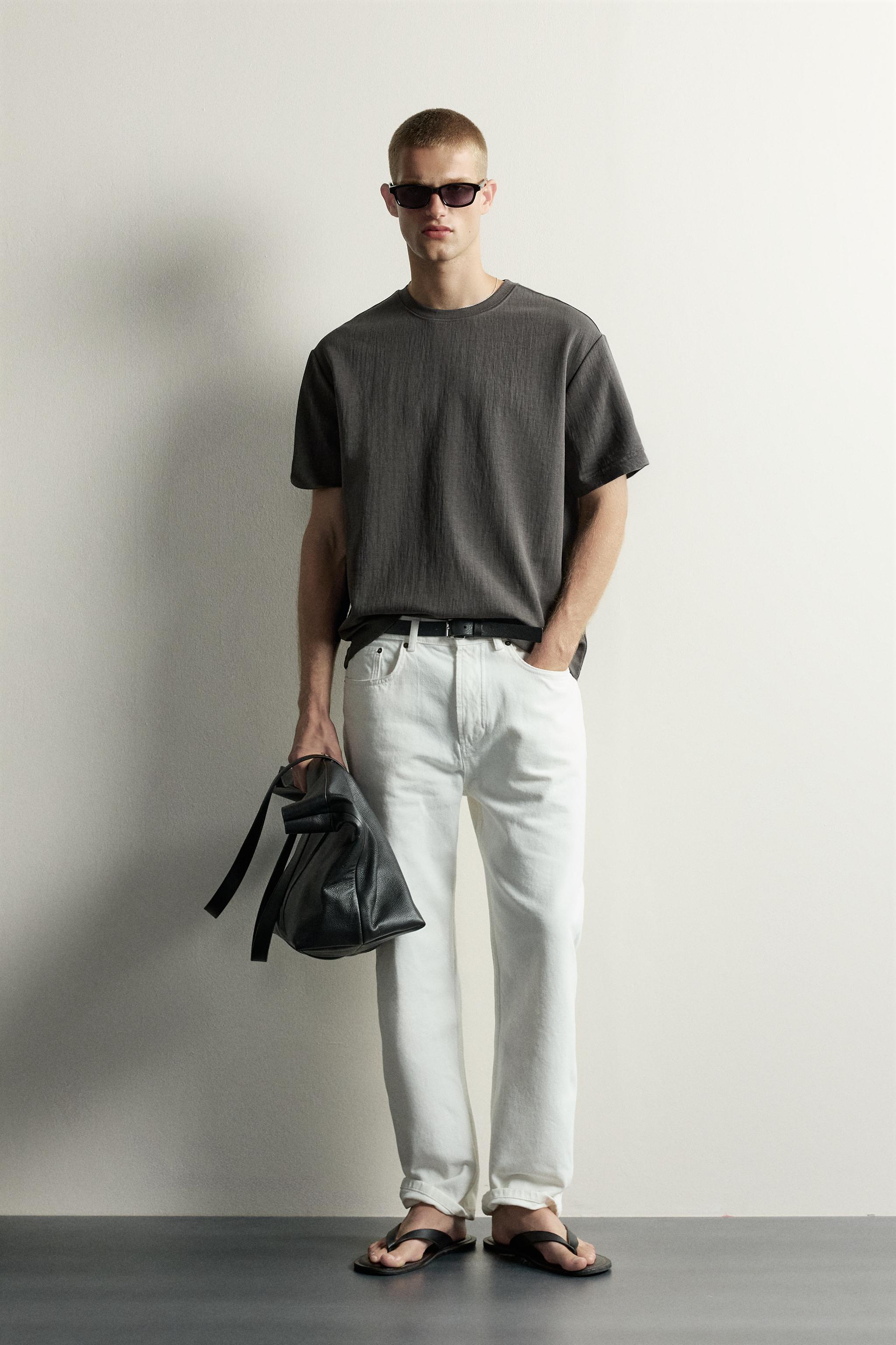 TEXTURED RELAXED FIT T-SHIRT
