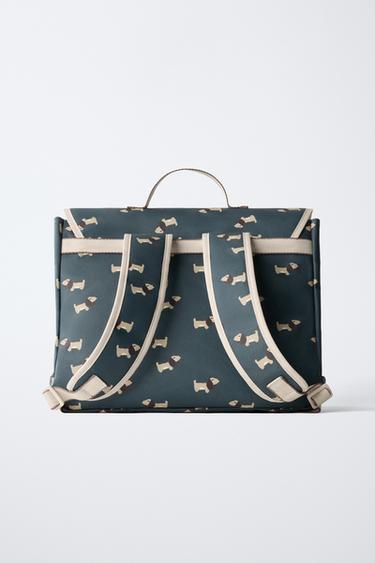 SAC À DOS CARTABLE CHIOTS - Bleu de Zara - Image 4