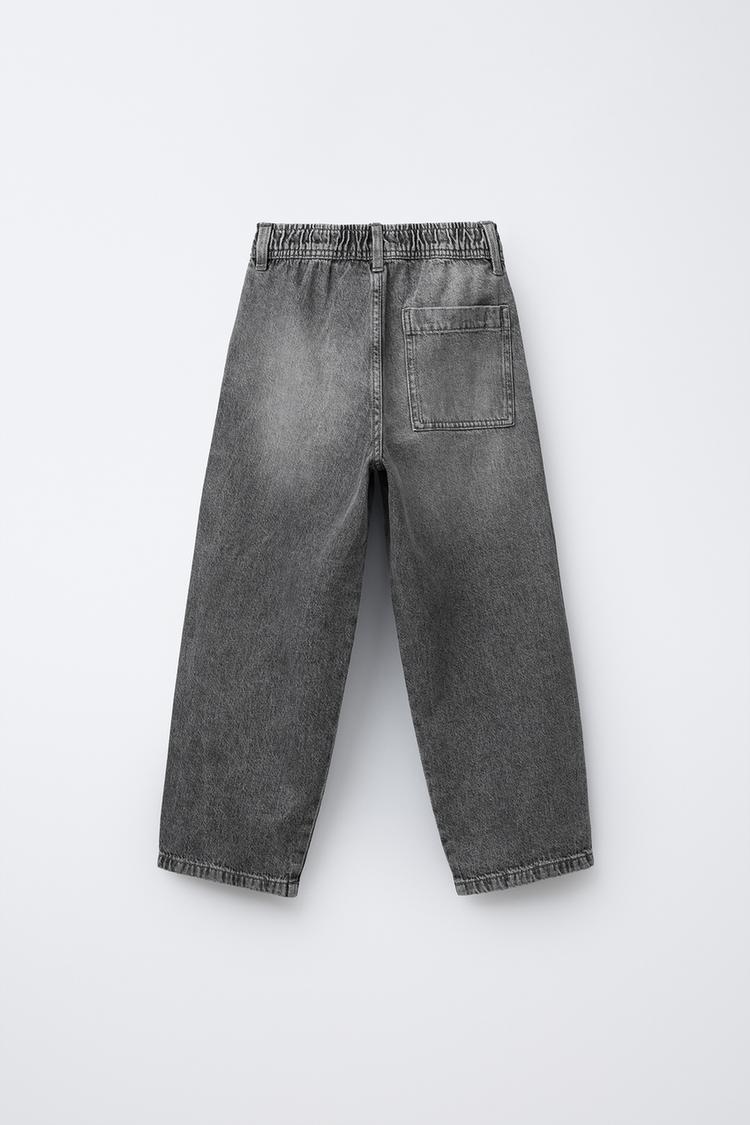 BALLOON ELASTIC JEANS