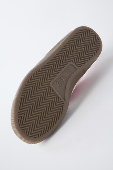 CONTRAST SNEAKERS - Red by Zara - Image 6