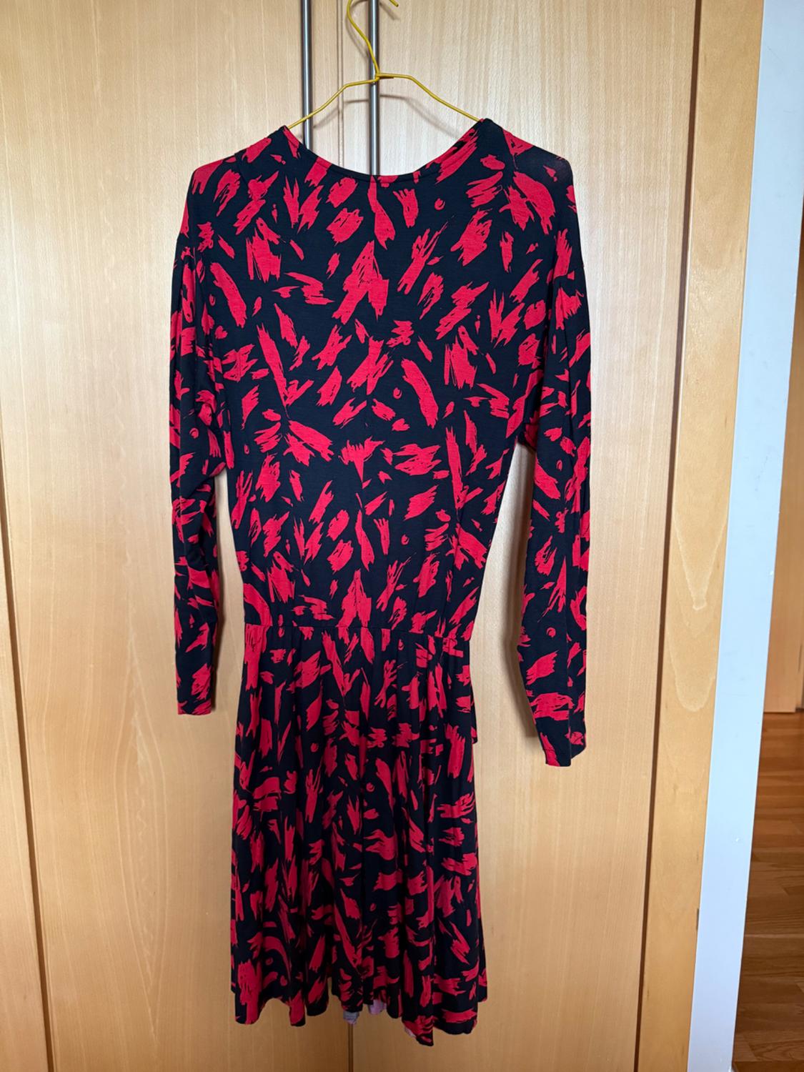 GATHERED PRINTED DRESS - Image 5