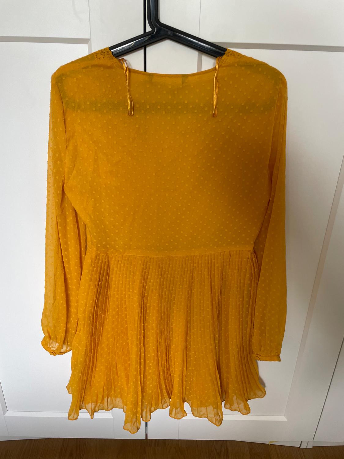 DOTTED MESH DRESS - Image 4